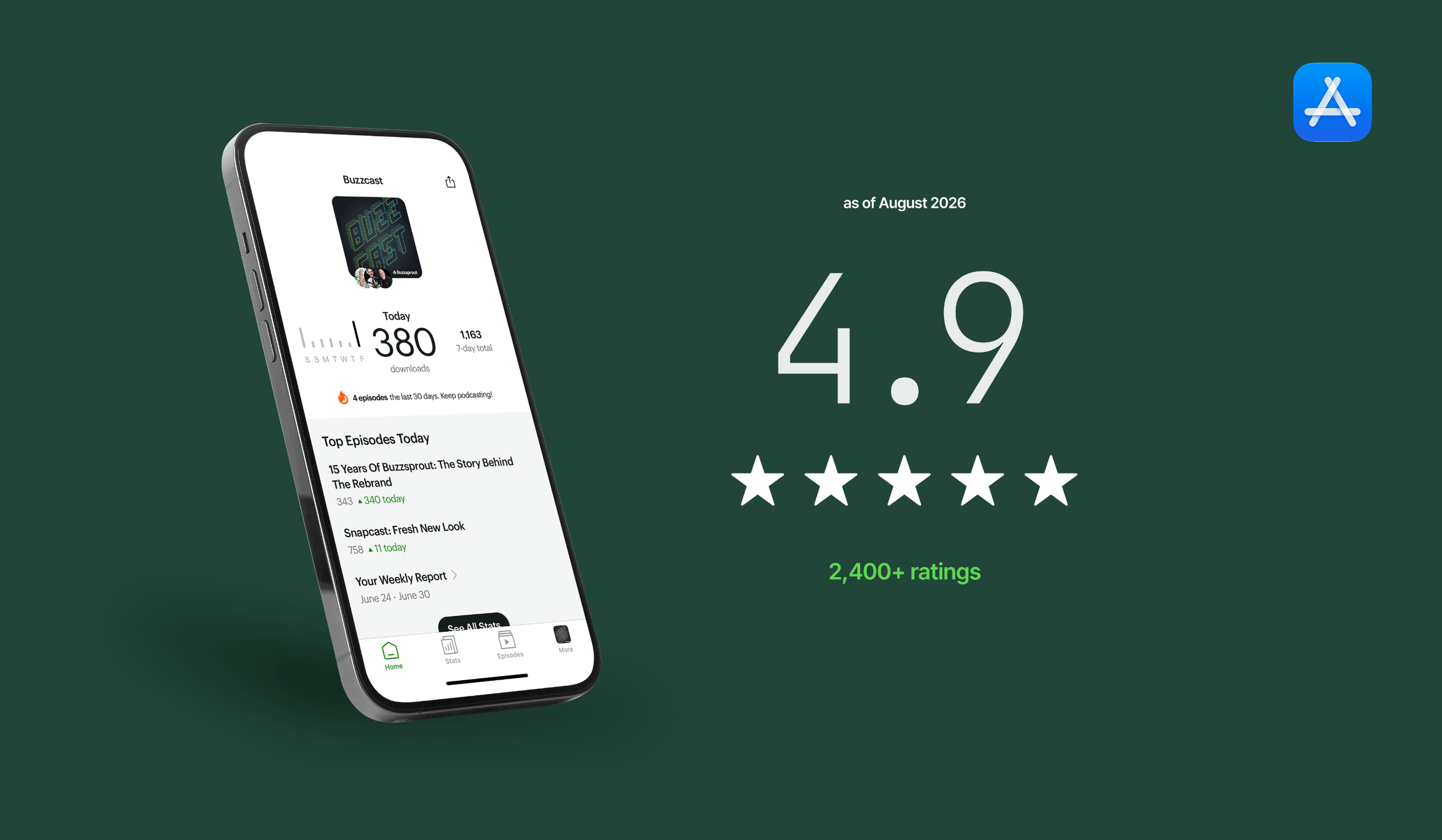 Buzzsprout for iOS